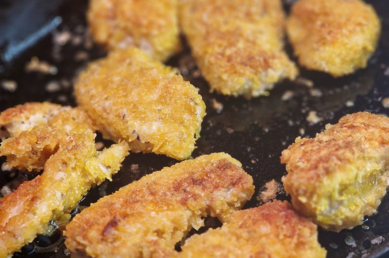 Knusperig Chickennuggets