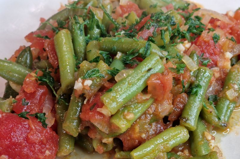 Fagiolini al Pomodoro con Basilico