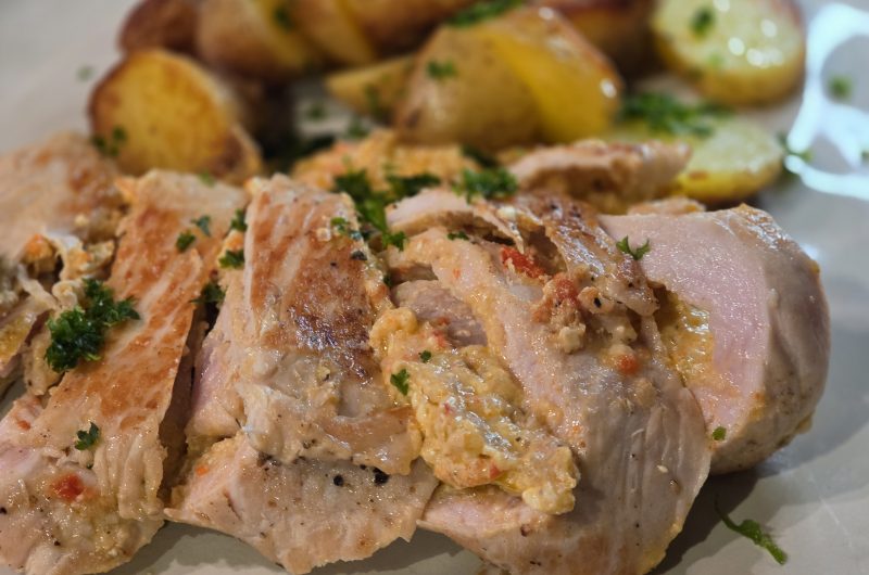 Putenroulade mat Broogromperen