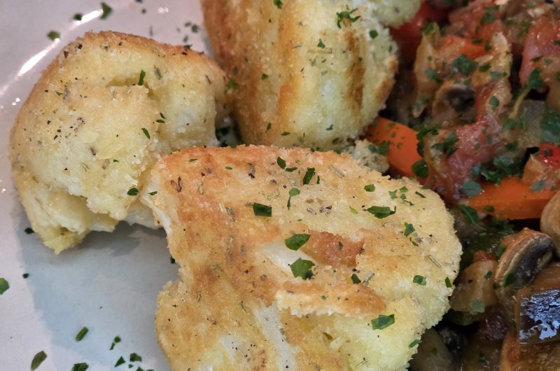 Panéierten Chou-fleurs