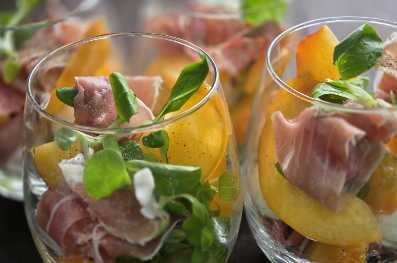 Piischen-Proscuitto-Mozzarella Cups